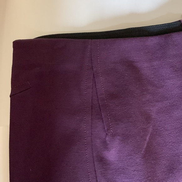 Ann Taylor Wine/Purple Pencil Skirt size 10 - Picture 6 of 7